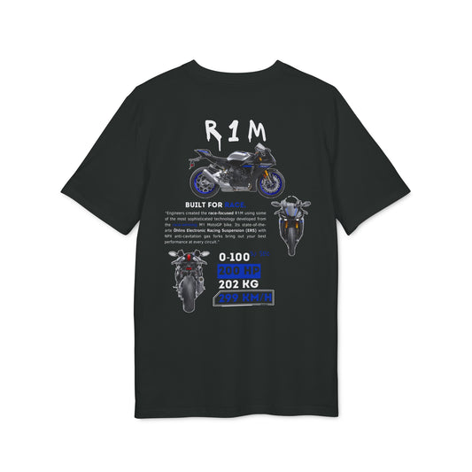 T-shirt bio Premium "R1M" Unisexe Dark alternative (+ de couleurs)