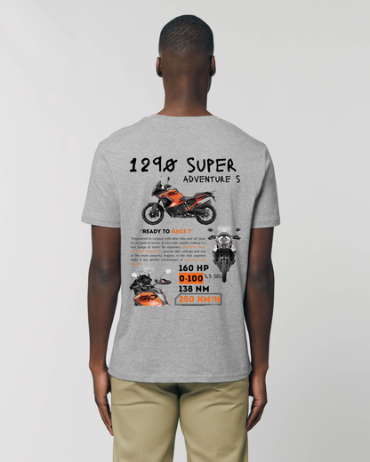 T-shirt bio premium "1290 SUPER ADV S" Unisexe (+ de couleurs)