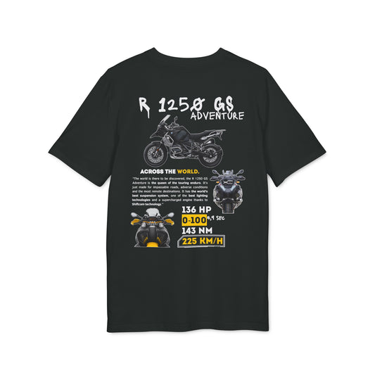 T-shirt bio Premium "R1250 GSA" Unisexe Dark alternative (+ de couleurs)